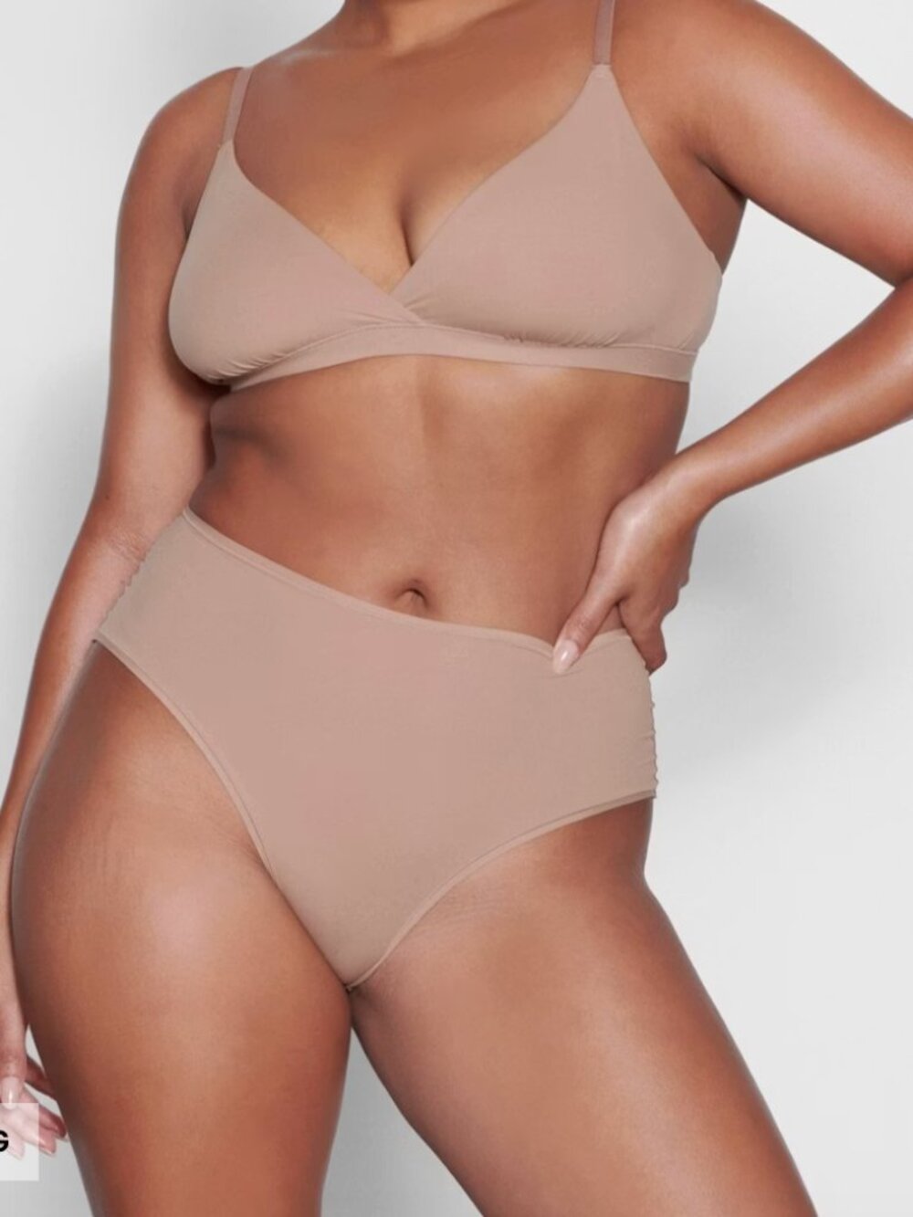 NEW SKIMS Fits Everybody Full Brief Sienna Nude Panties 4X NWT Plus